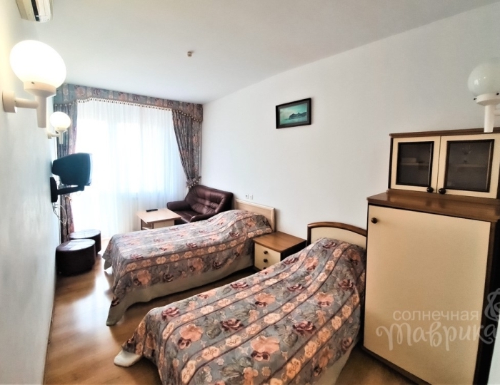 Повышенной комфортности 1 категории 2-местный 1-комнатный корпус 5 - Пансионат «Крымская весна»