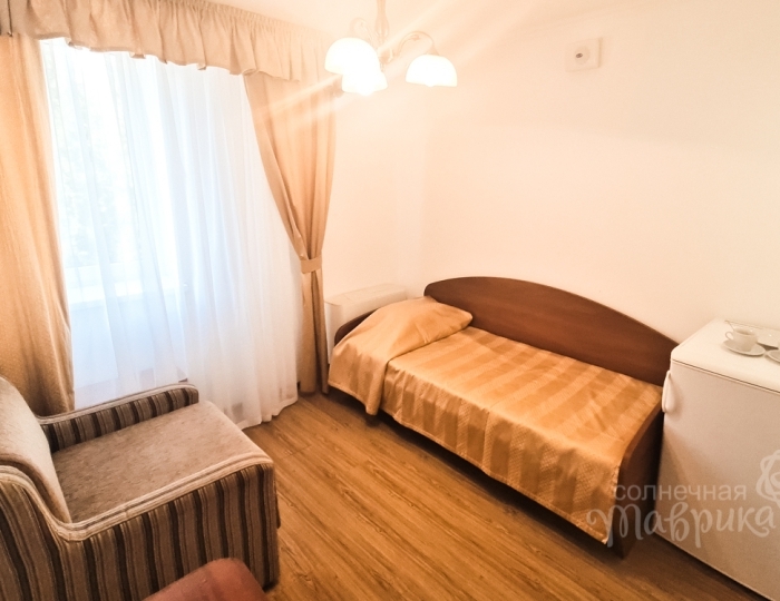 Стандартный 1 категории 1-местный 1-комантный корп.3 - Пансионат «Крымская весна»