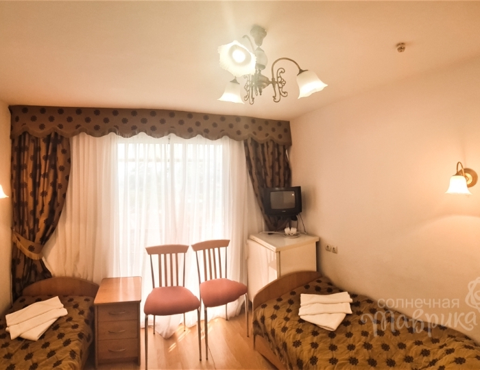 Стандартный 1 категории 2-местный 1-комнатный корп.1 - Пансионат «Крымская весна»